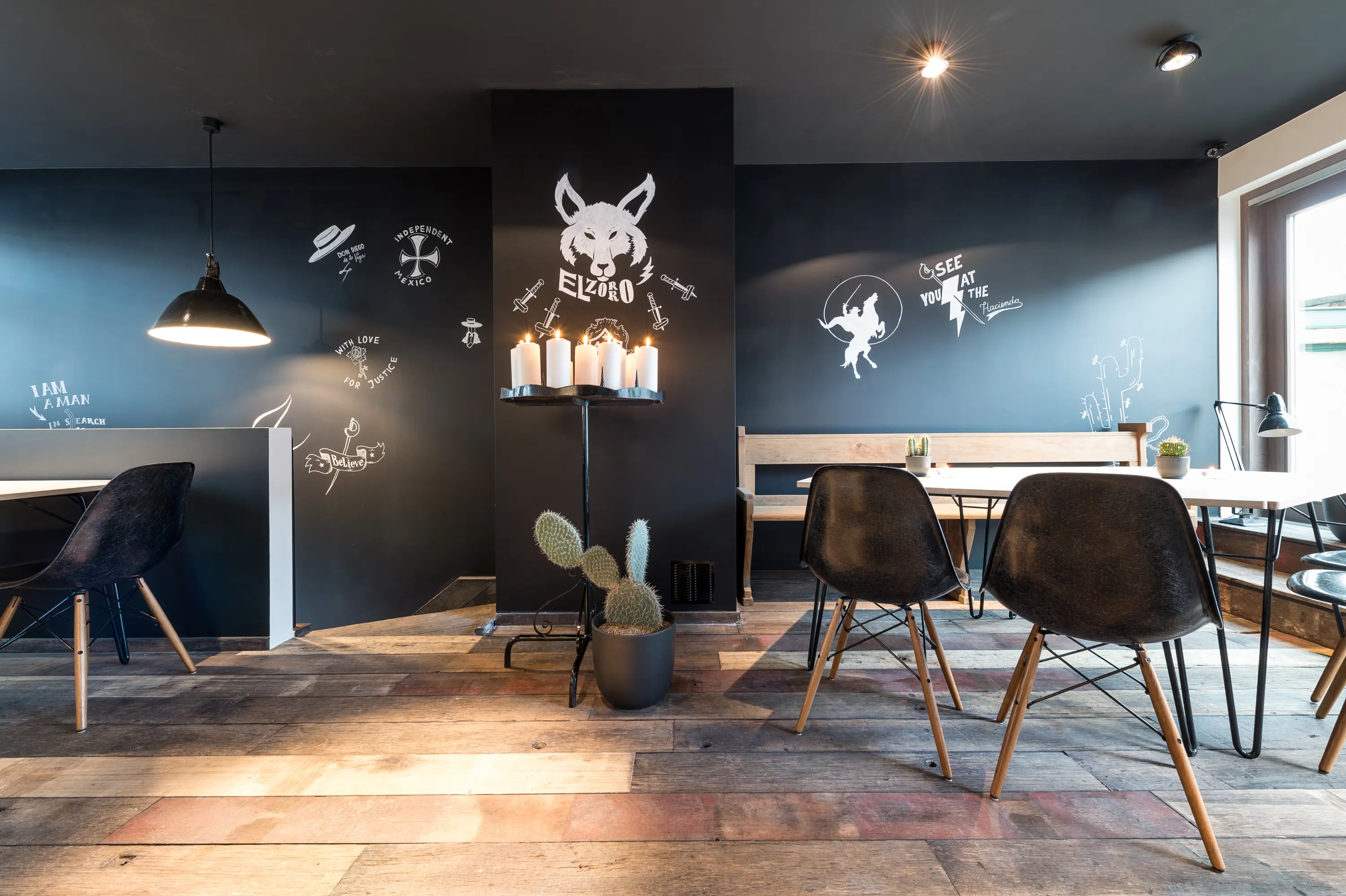 Frituur Zorro, case visual