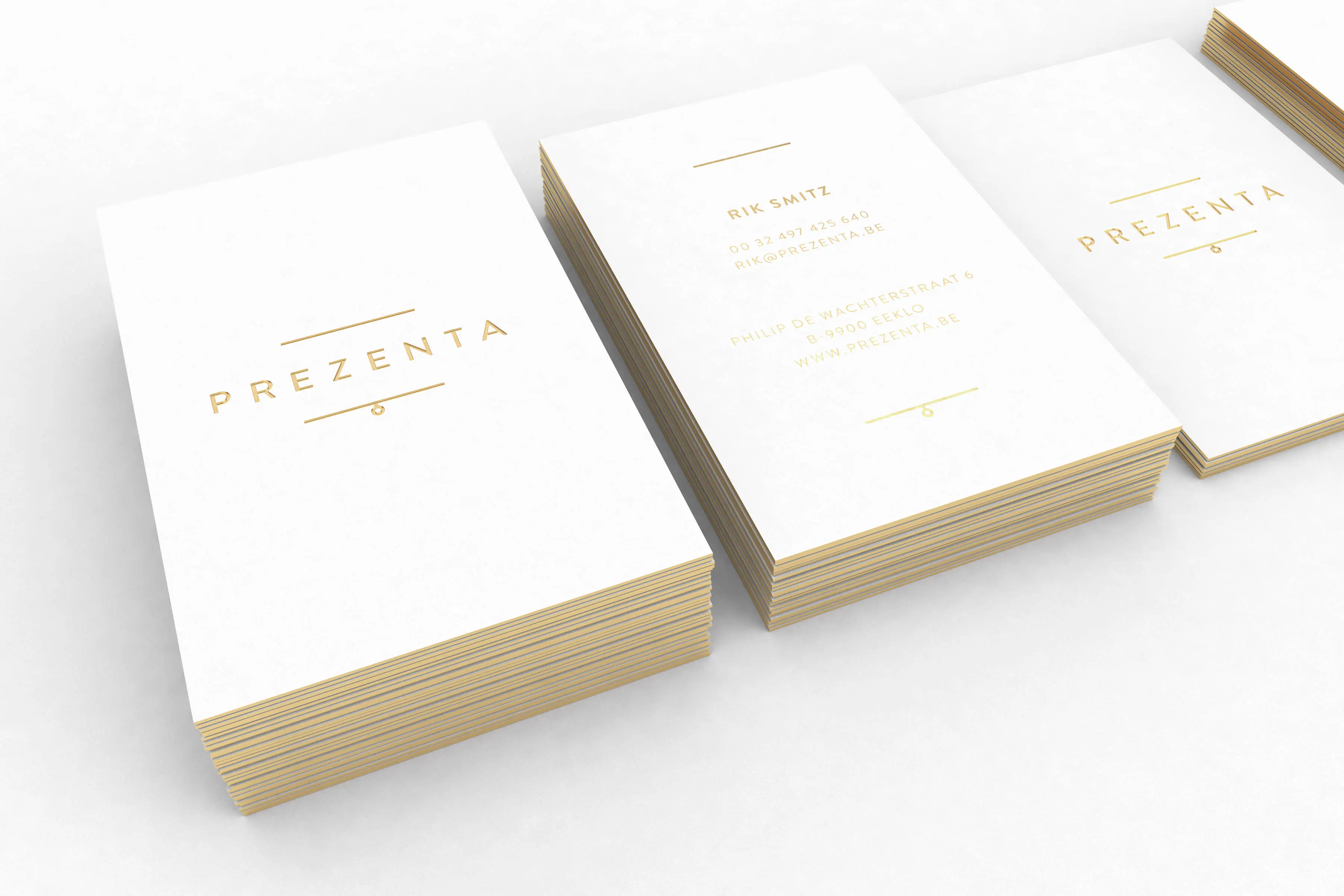 Prezenta, case visual