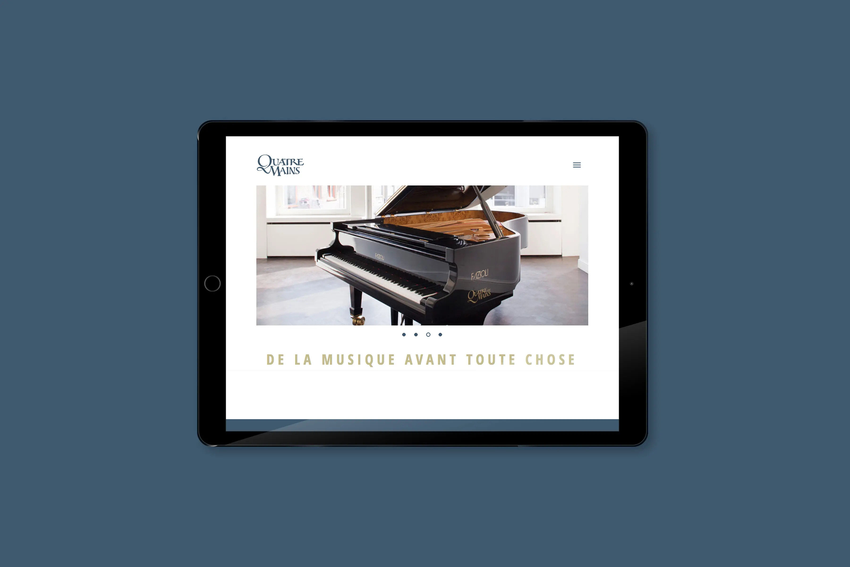 Quatre Mains, case visual