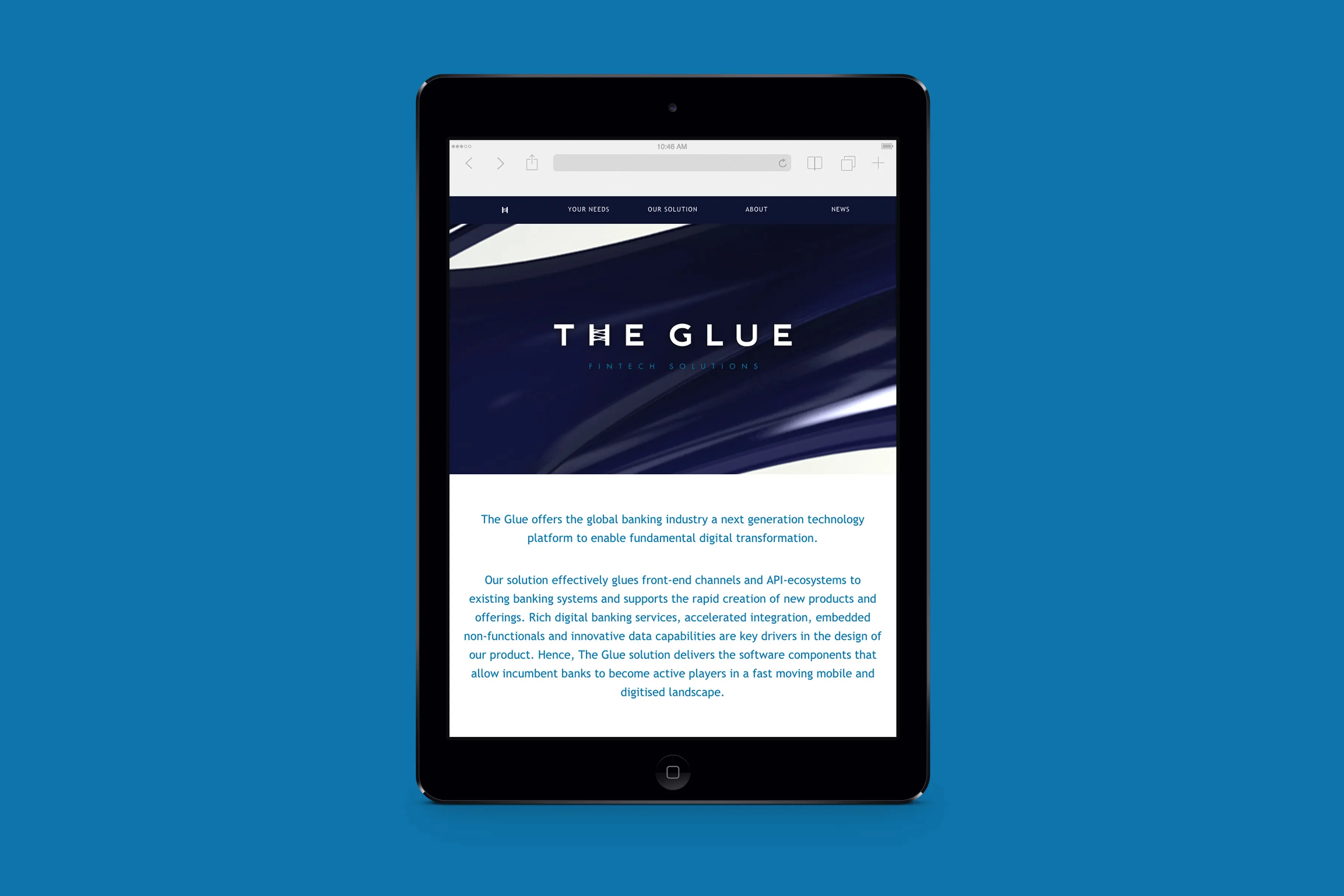 The Glue, case visual