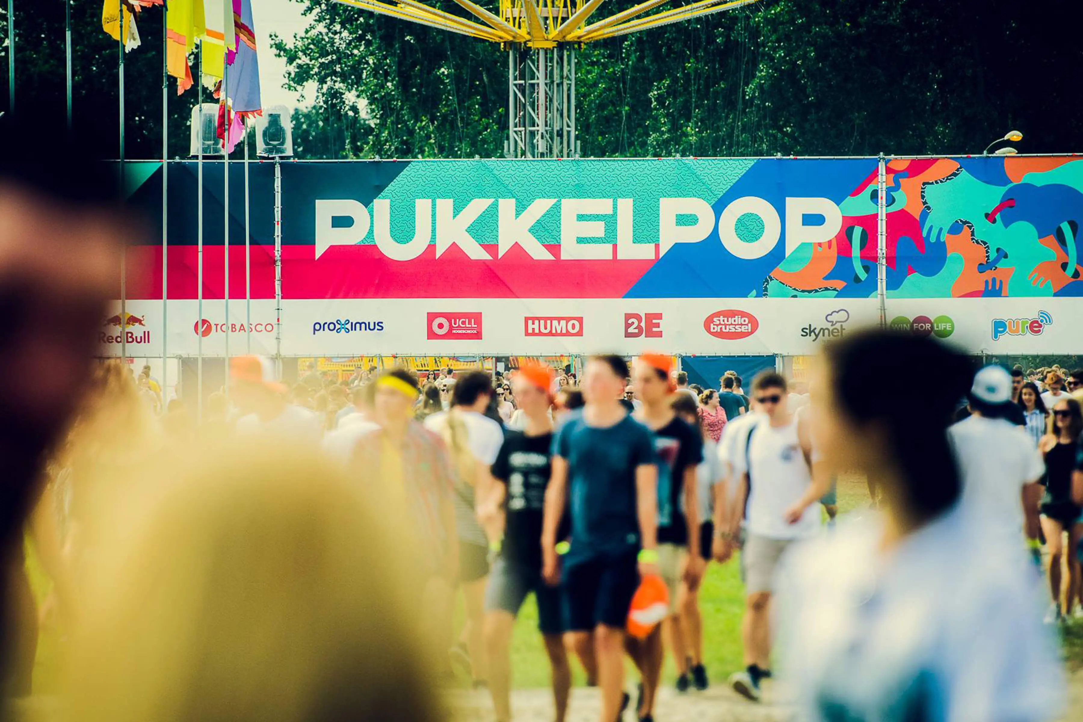 Pukkelpop 2016, case visual
