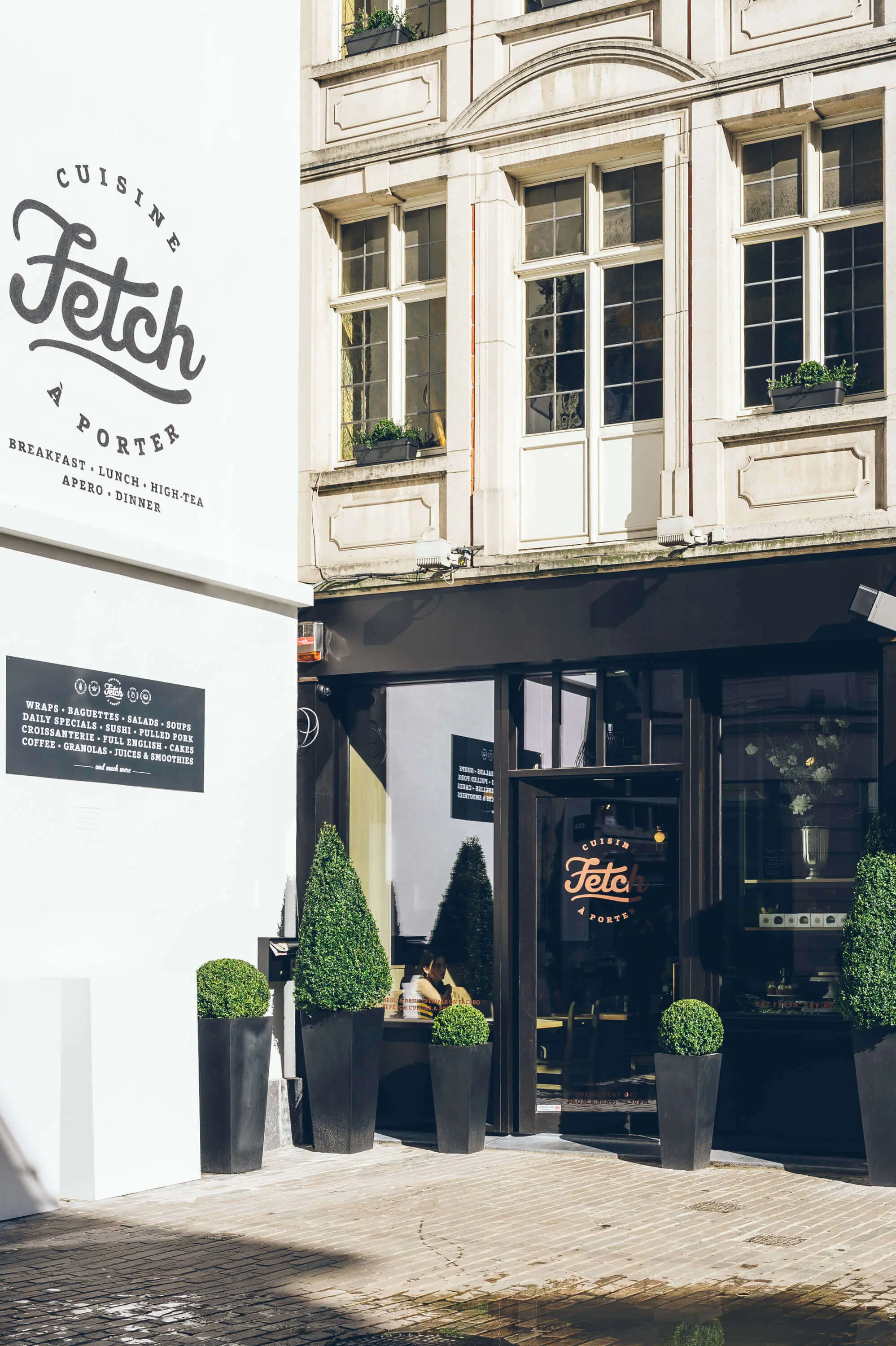 Fetch, case visual