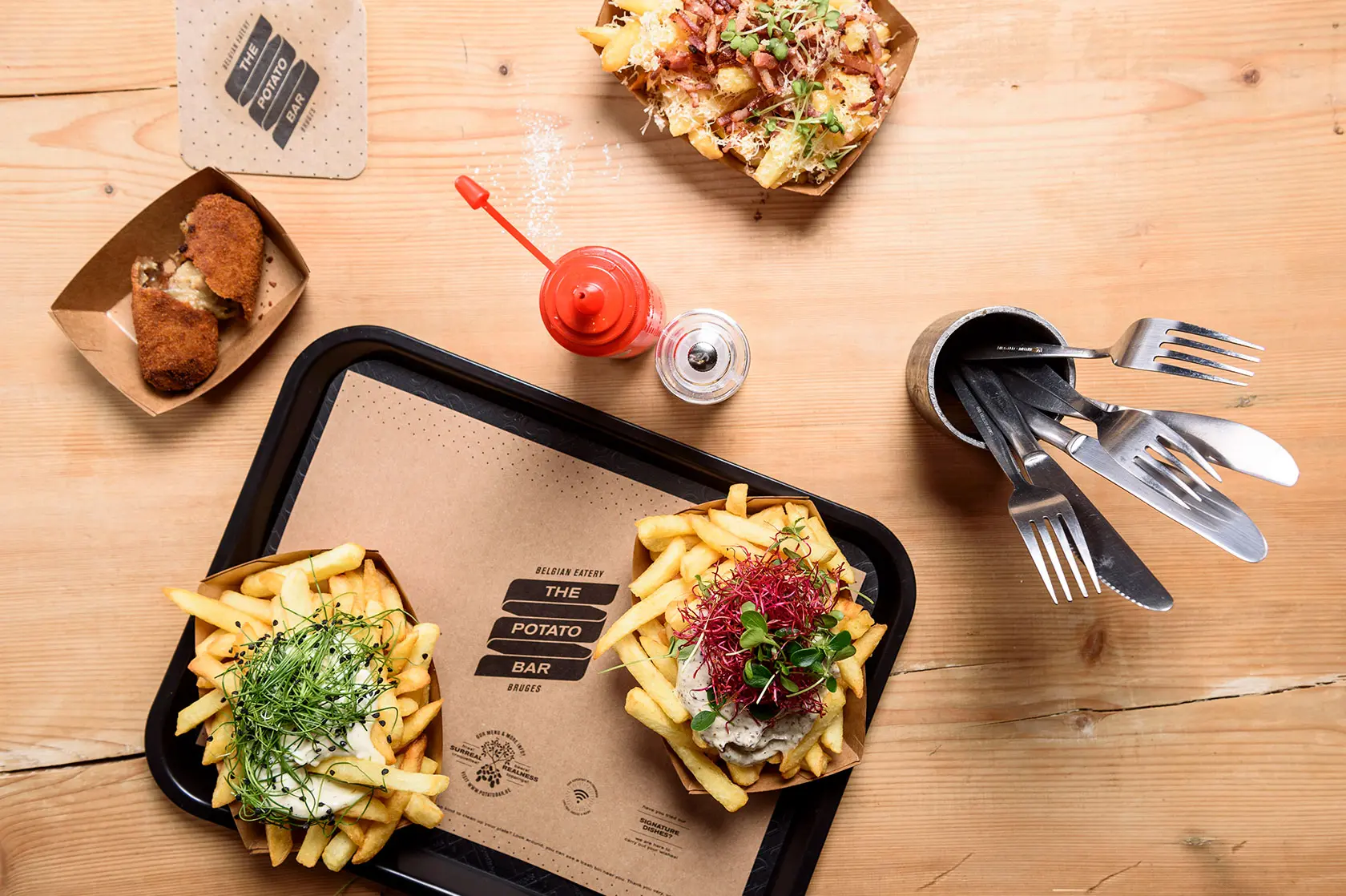 The Potato Bar, Imagery