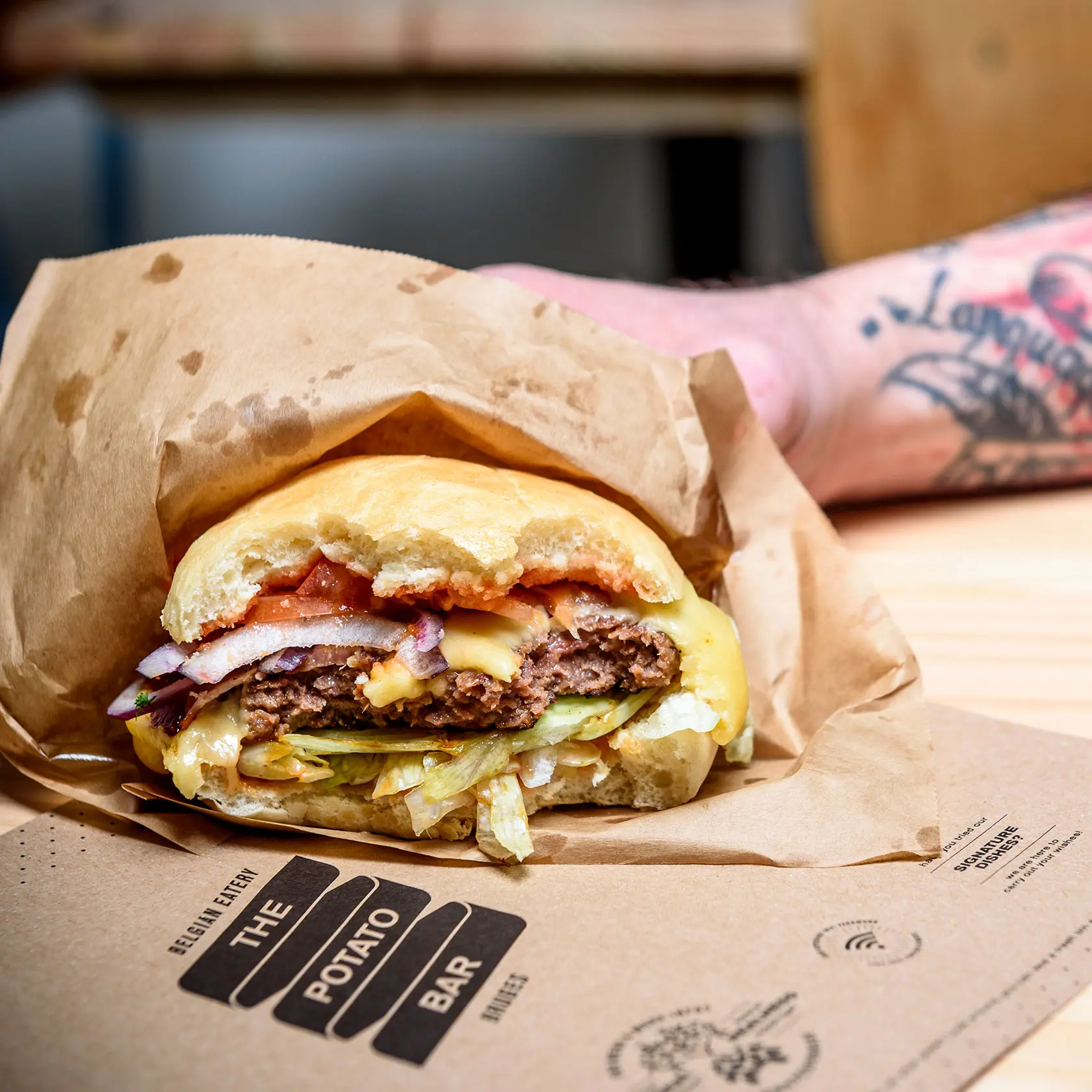 The Potato Bar, case visual