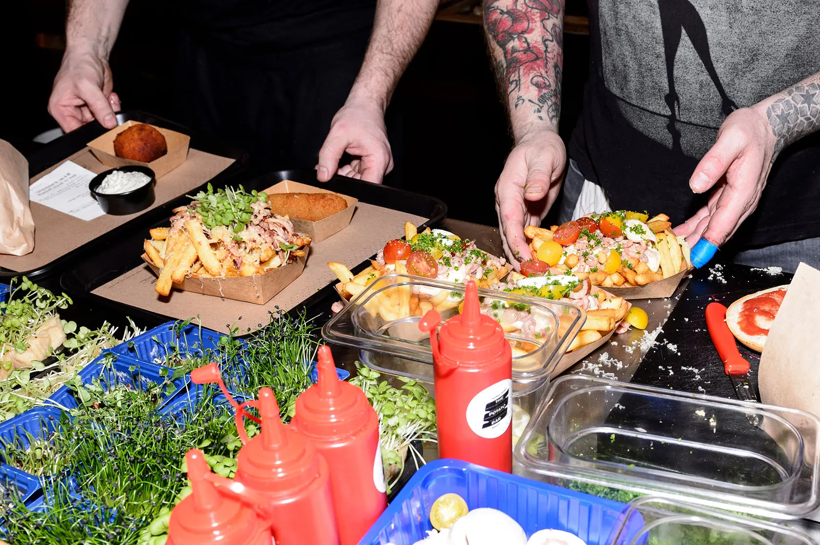 The Potato Bar, Imagery