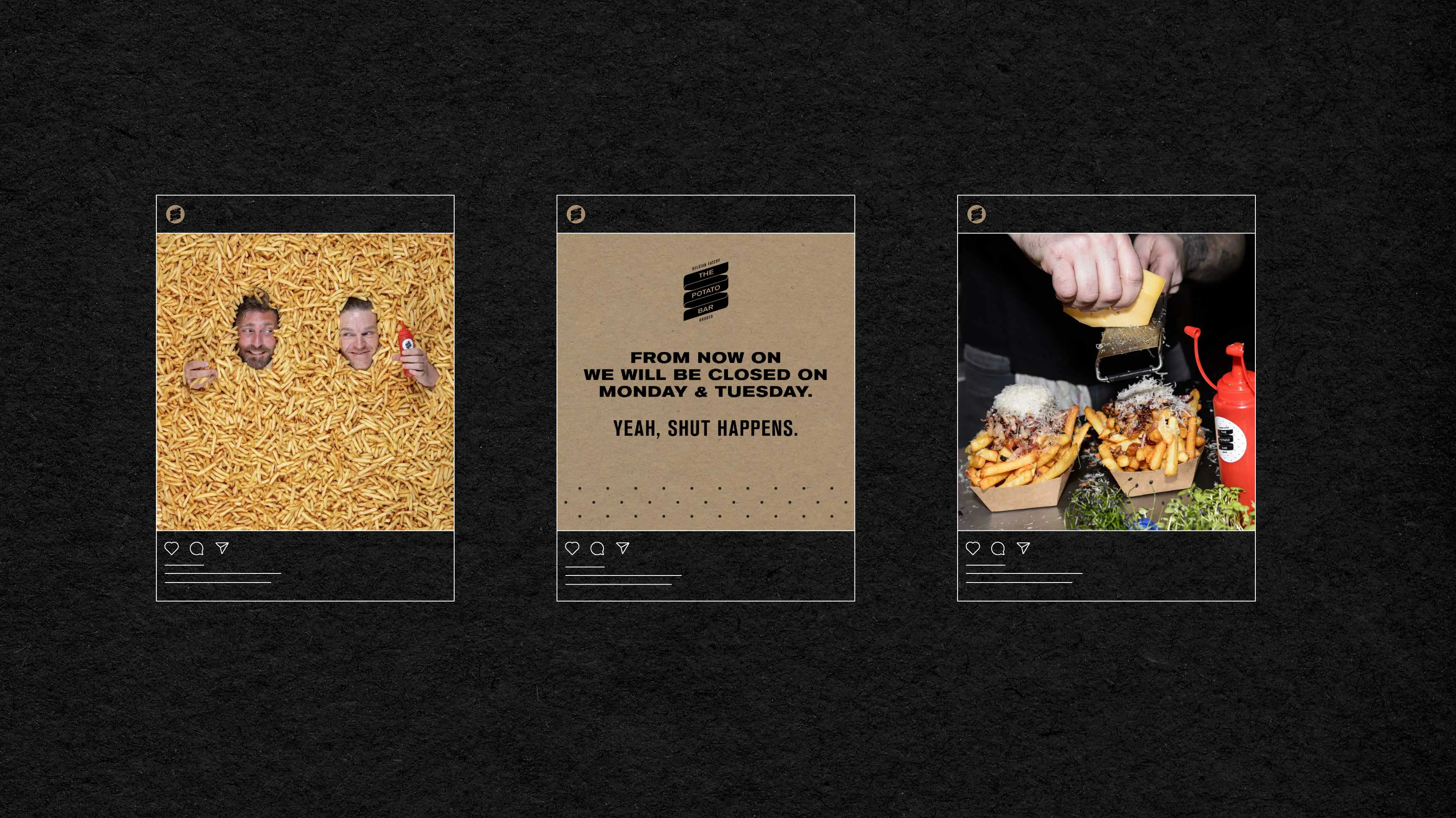 The Potato Bar, Social Media