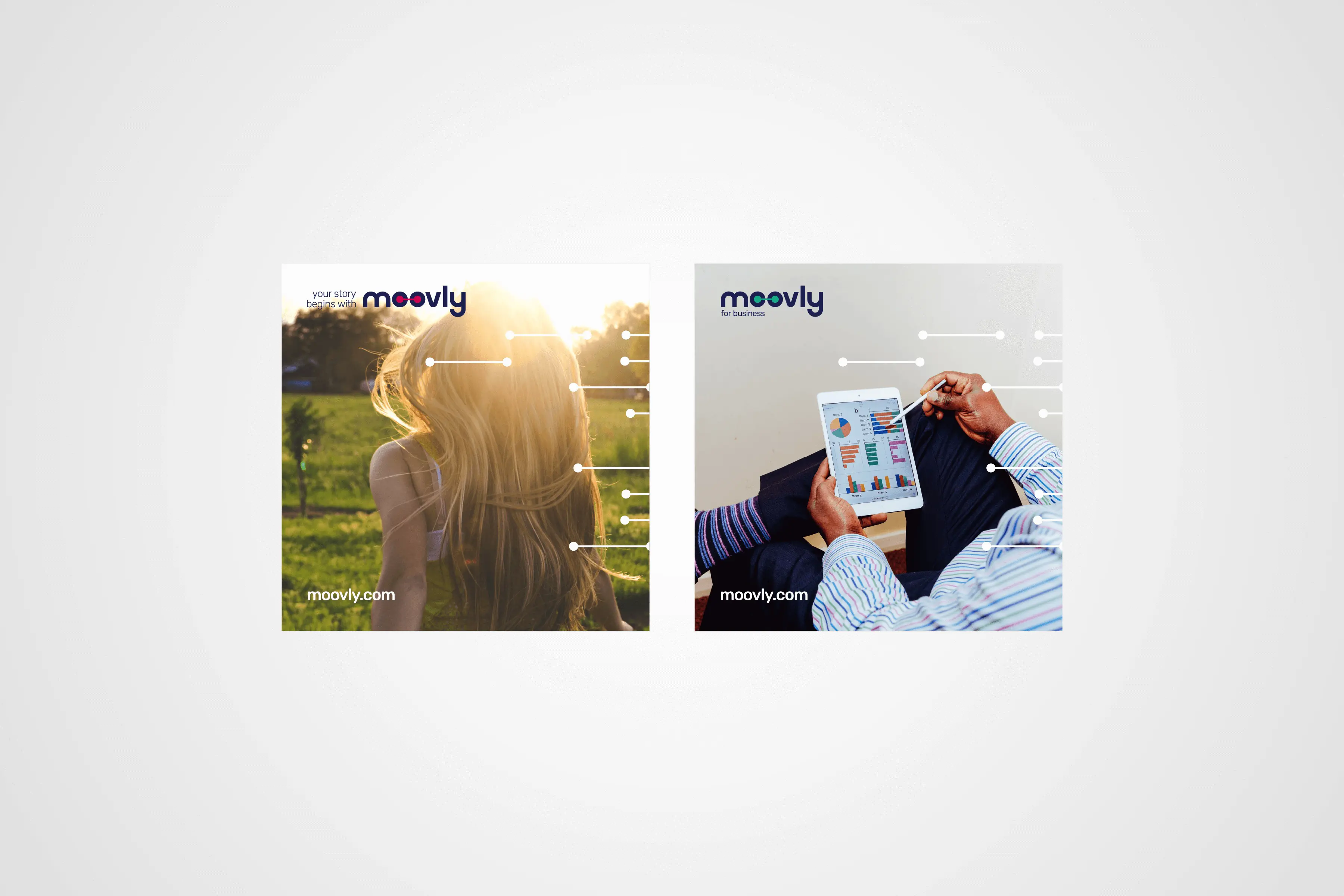 Moovly, case visual