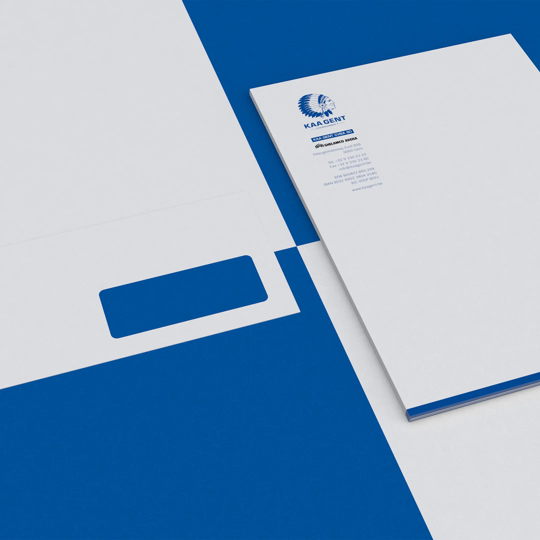 KAA Gent, case visual