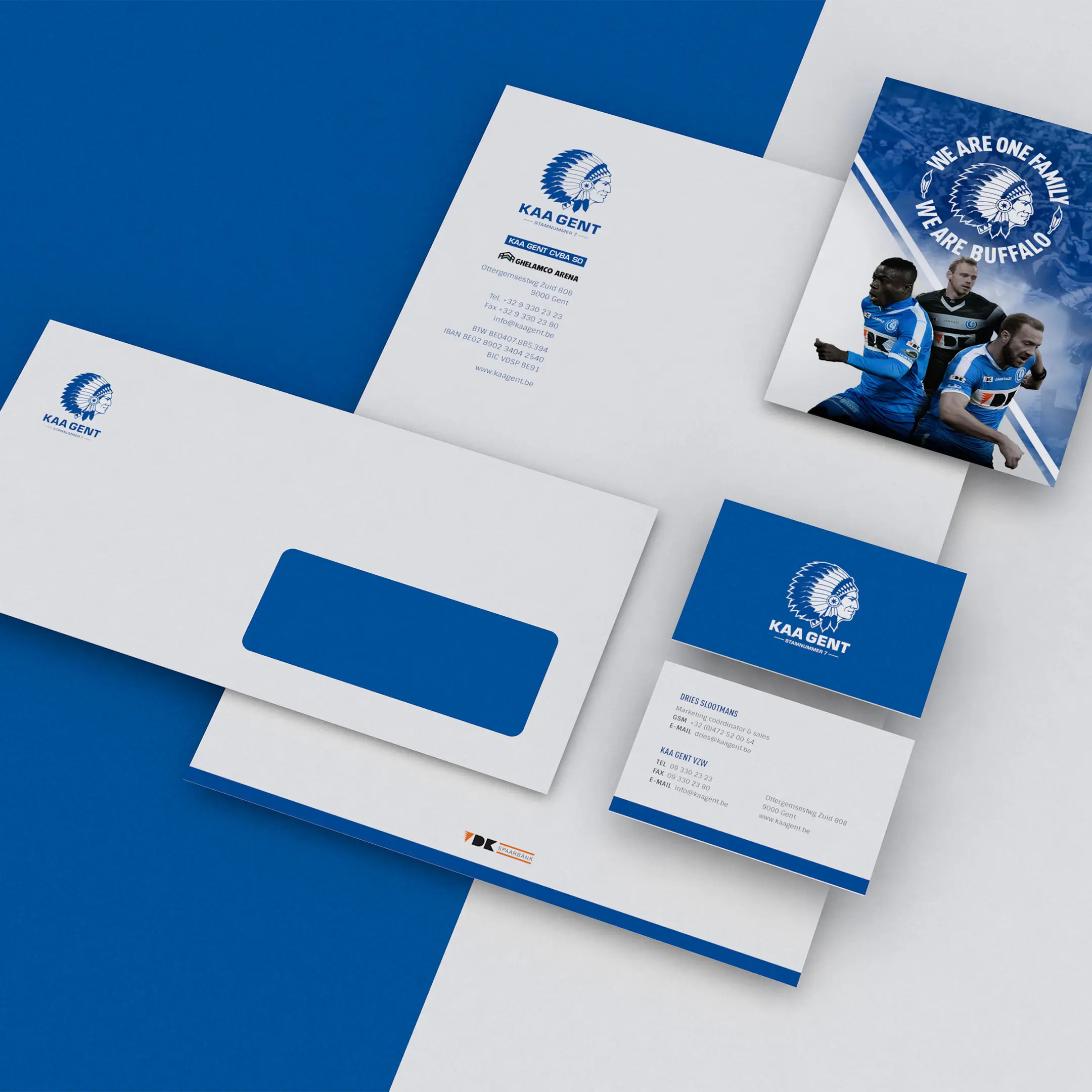 KAA Gent, case visual