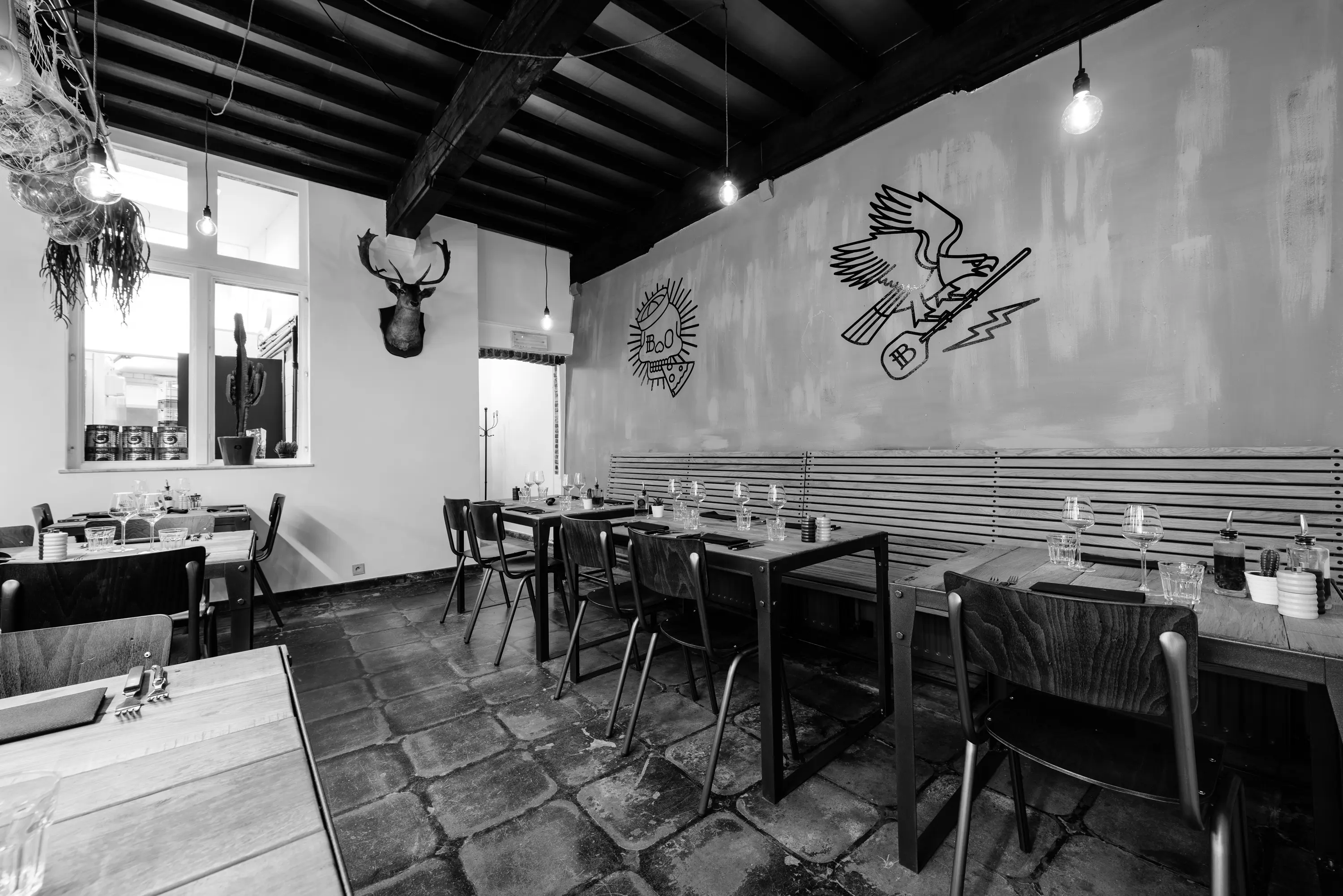 Barbaro, case visual