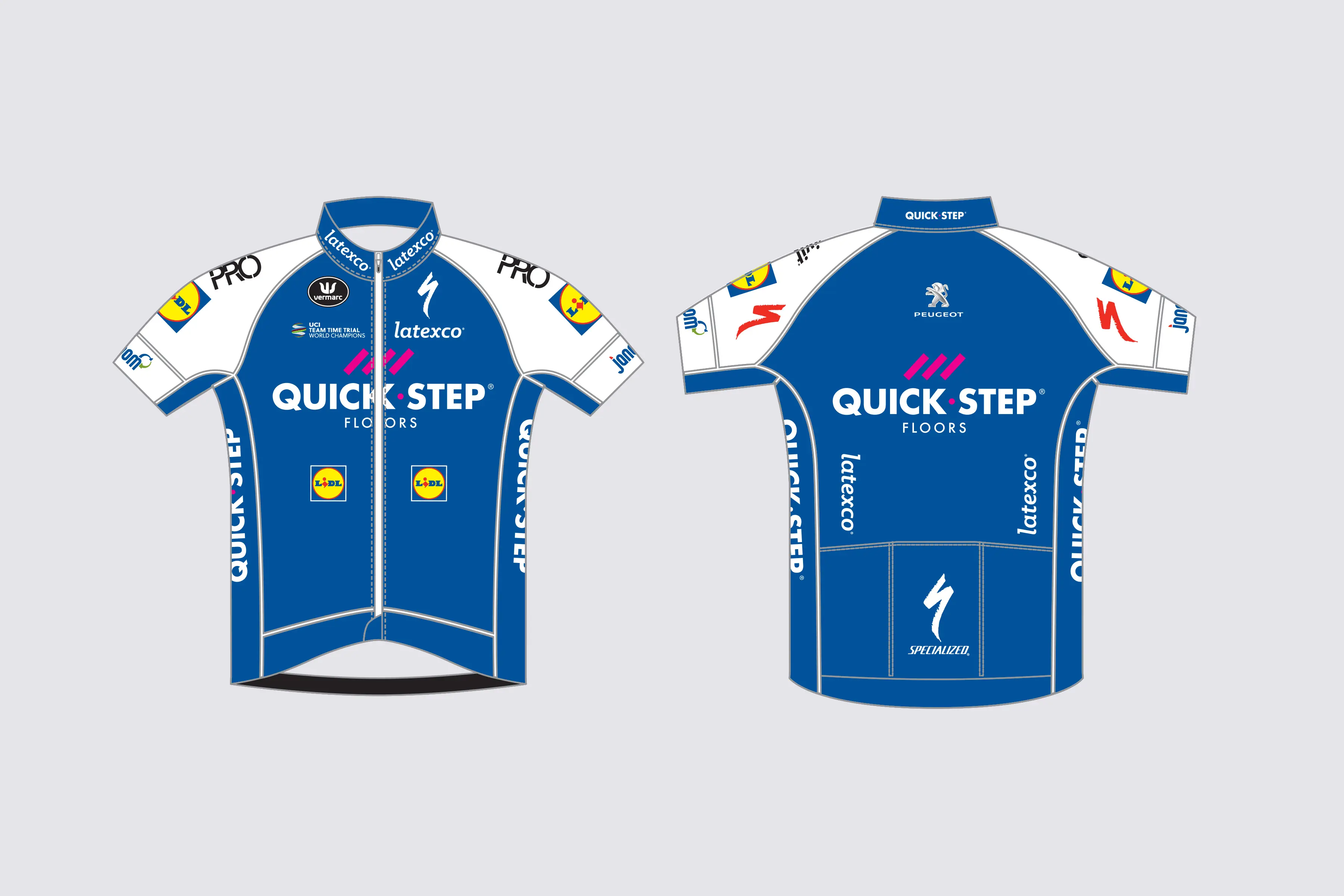 Quick-Step Floors Pro Cycling Team 2017, case visual