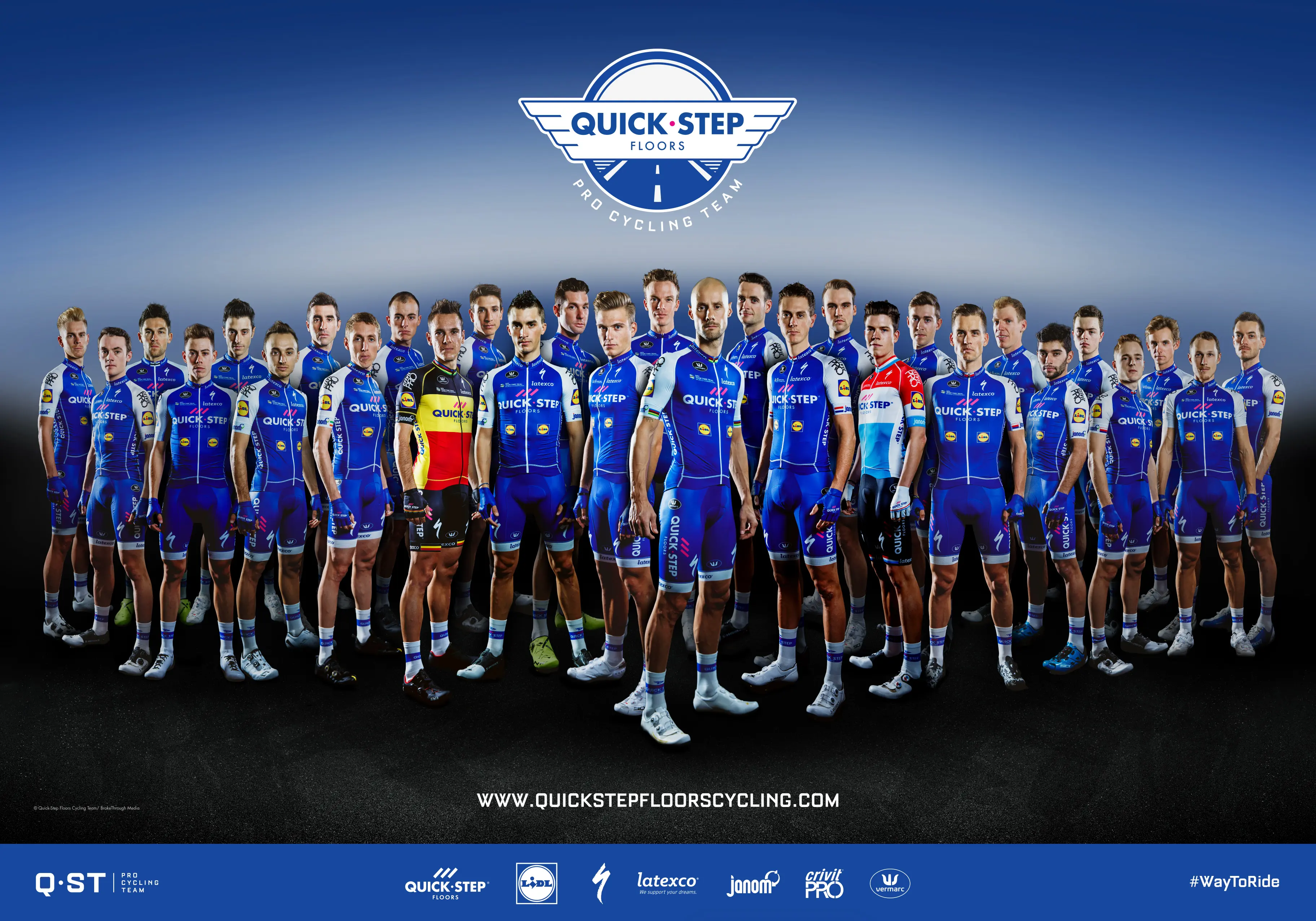 Quick-Step Floors Pro Cycling Team 2017, case visual