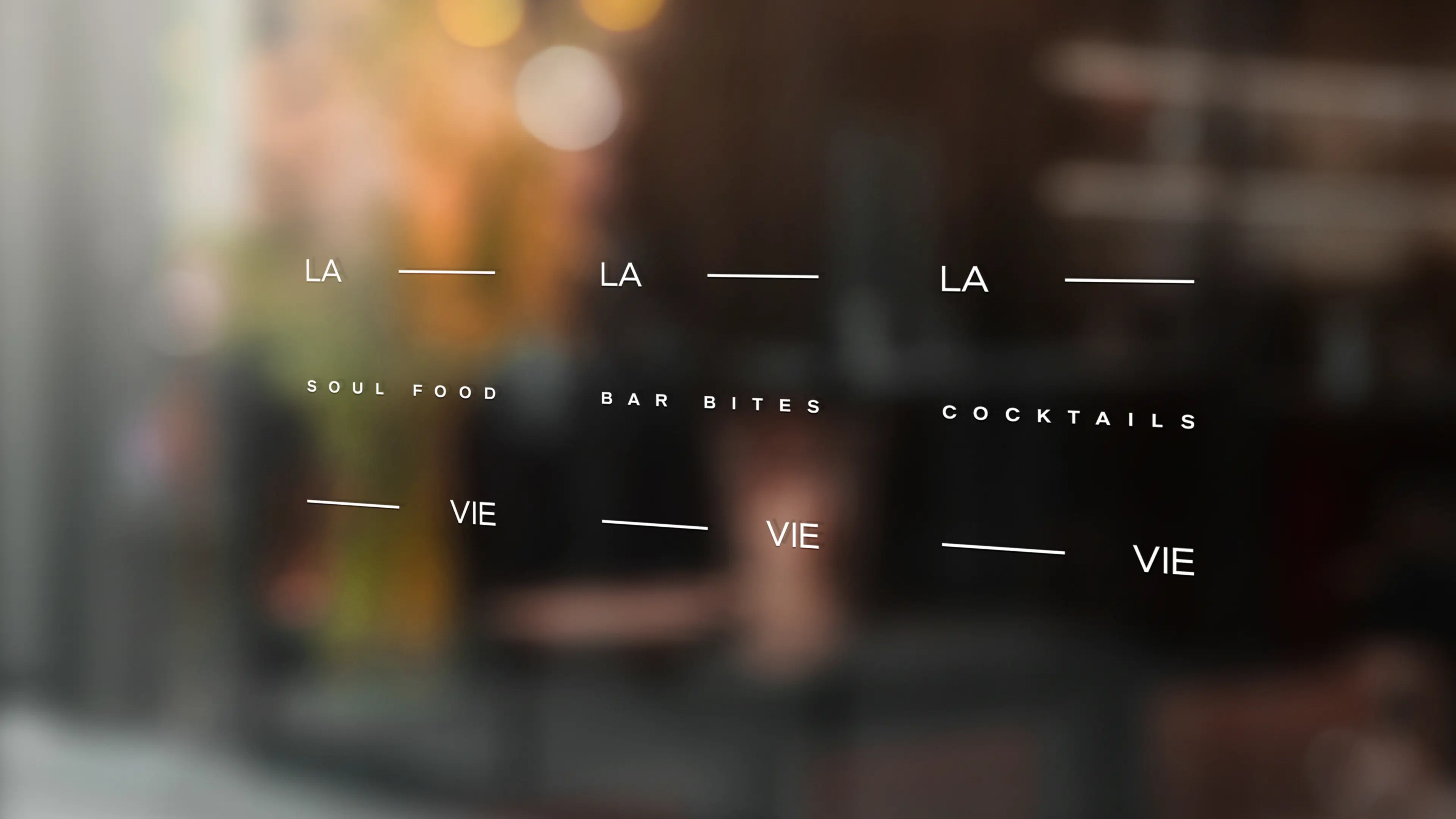La Vie, case visual