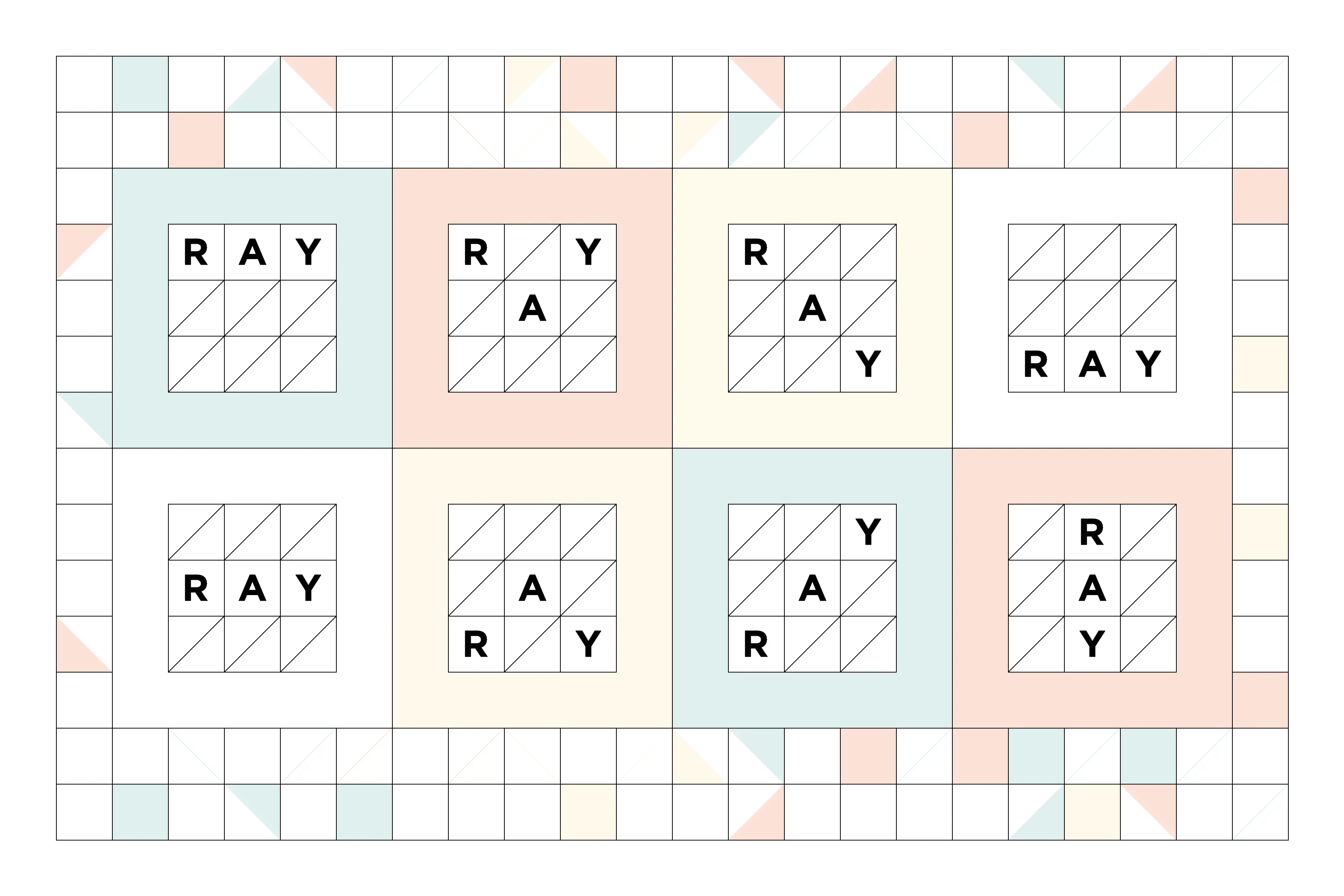 RAY, case visual