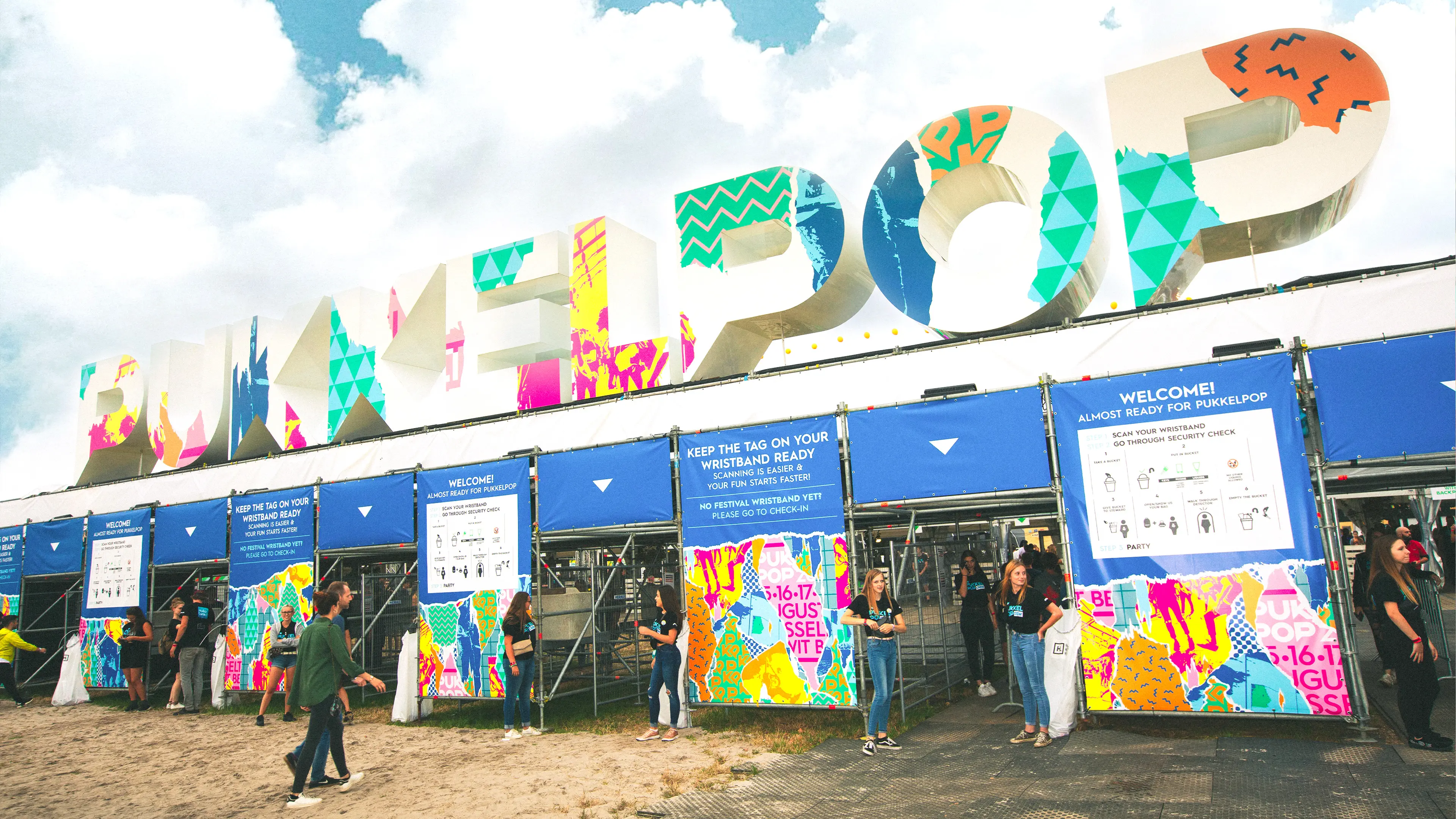 Pukkelpop 2018, case visual