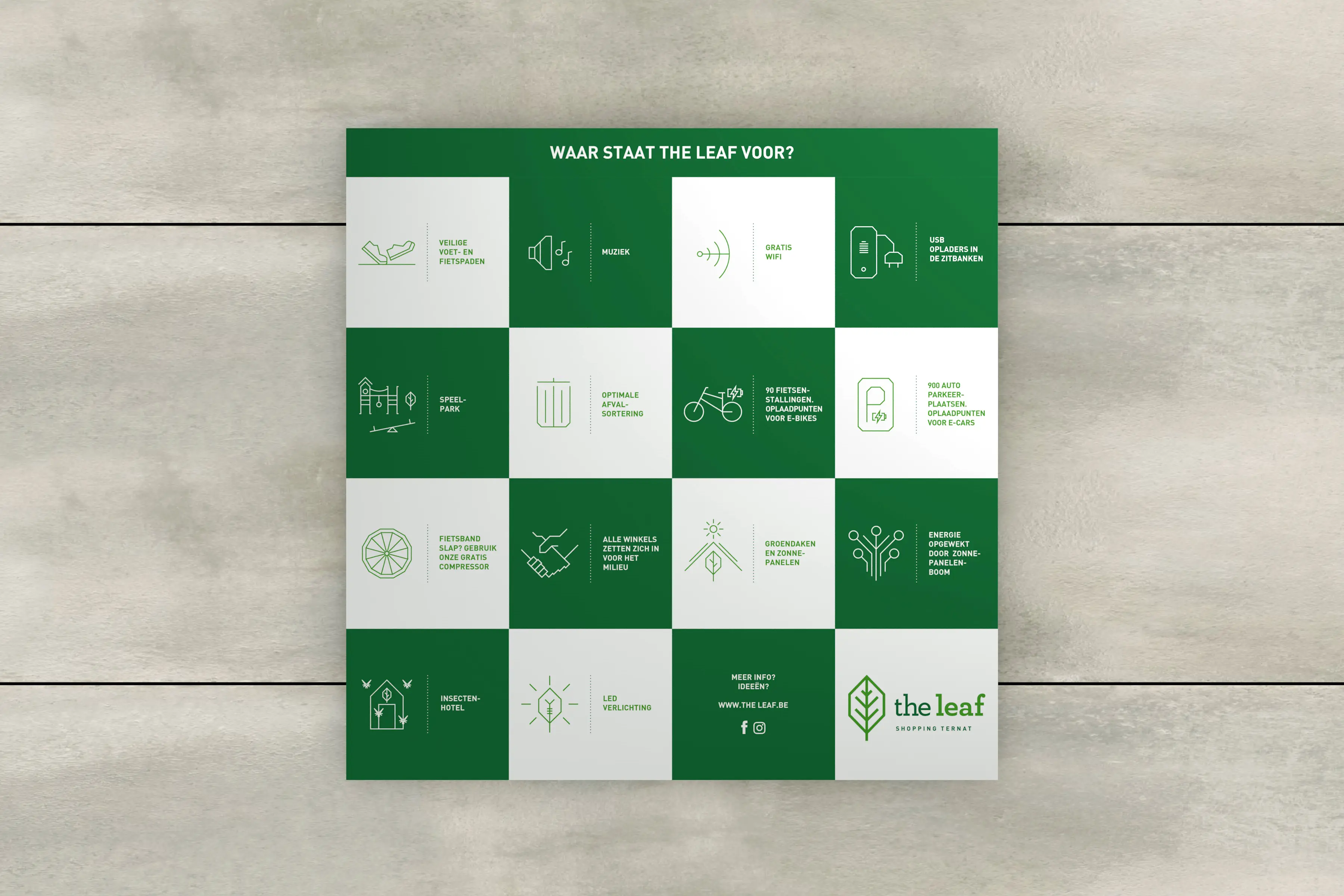 The Leaf, case visual