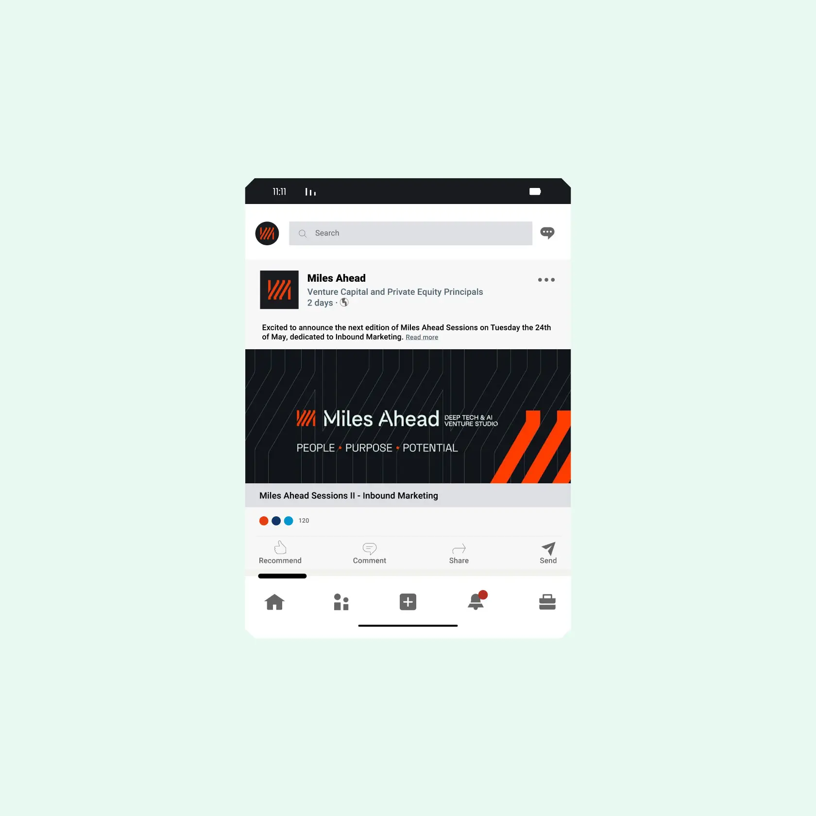 Miles Ahead, case visual